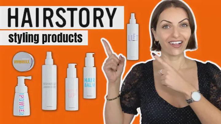 Hairstory Styling Products Review | Hair Balm, Undressed, Dressed Up, Lift, Powder, Wax | SKLPT'D