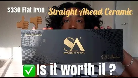 HONEST REVIEW :STRAIGHT AHEAD CERAMIC Flat Irons. Comparison of HERSTYLER Flat iron
