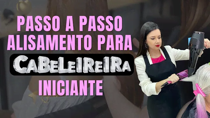 🟣 Alisamento em cabelo branco - Expert Hair