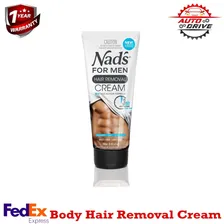 Nads for Men Hair Removal Cream for Body, 6.8 oz
