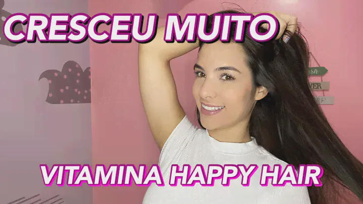 USEI HAPPY HAIR 3 MESES E MEU CABELO CRESCEU 7 CENTÍMETROS