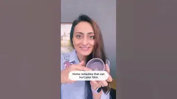 Home remedies that harm skin 🛑 dermatologist | Dr. Aanchal Panth
