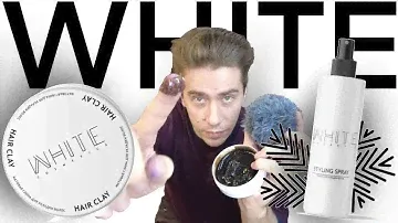 Тест на себе WHITE COSMETICS HAIR POMADE и WHITE Спрей для укладки волос/ Объем термозащита фиксация