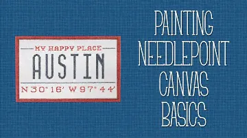 Painting Needlepoint Basics