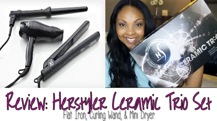 HerStyler Flat Iron, Mini Dryer and Curling Wand