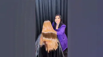 INFINITY BLOND hair smoother, shiny with tinting in blond!