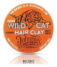 Johnnys Chop Shop Матирующая глина для волос мужская Wild Cat Hair Sculpting Clay
