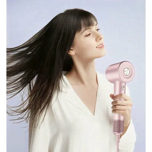 Фен SUPER SPEED HAIR DRYER, высокоскоростной фен DEALJA, 1600 Вт розовый