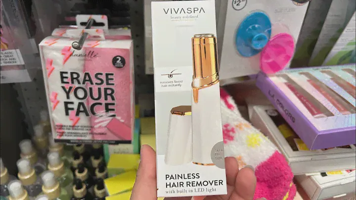Vivaspa painless hair remover review 🔥 5below product