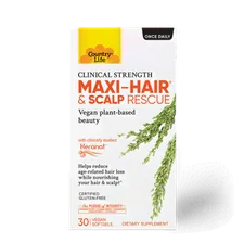 Country Life Maxi-Hair & Scalp Rescue 30 капсул