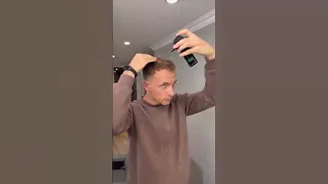 Cover up the Thinning Hair #hairfibers #hairstyle