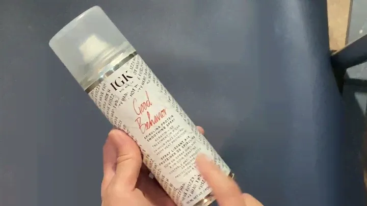 HONEST review of the IGK GOOD BEHAVIOR Smoothing Spray
