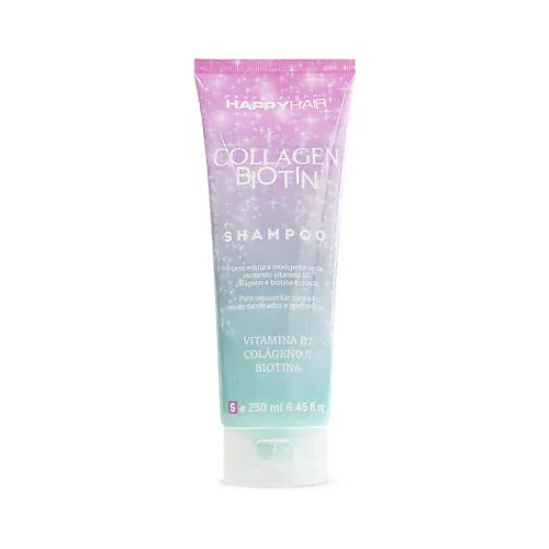 HAPPY HAIR Шампунь для волос Collagen Biotin 250.0-0
