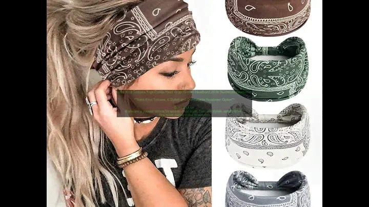 1005005297081714 Boho Knot Turbans Yoga Elastic Head Wrap Women Headband Wide Hairbands