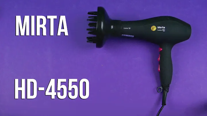 Распаковка MIRTA HD-4550 Fashion PRO hair