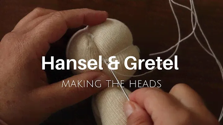 Hansel and Gretel | Dollmaking Series | Part 2. Making the Heads