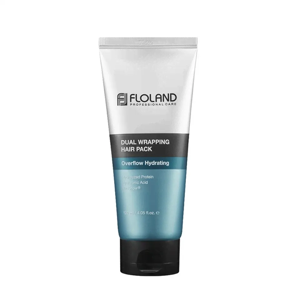Маска увлажняющая для сухих волос Floland Dual Wrapping Hair Pack Overflow Hydrating