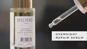 Overnight Repair Serum Professional Education Balmain Hair Couture