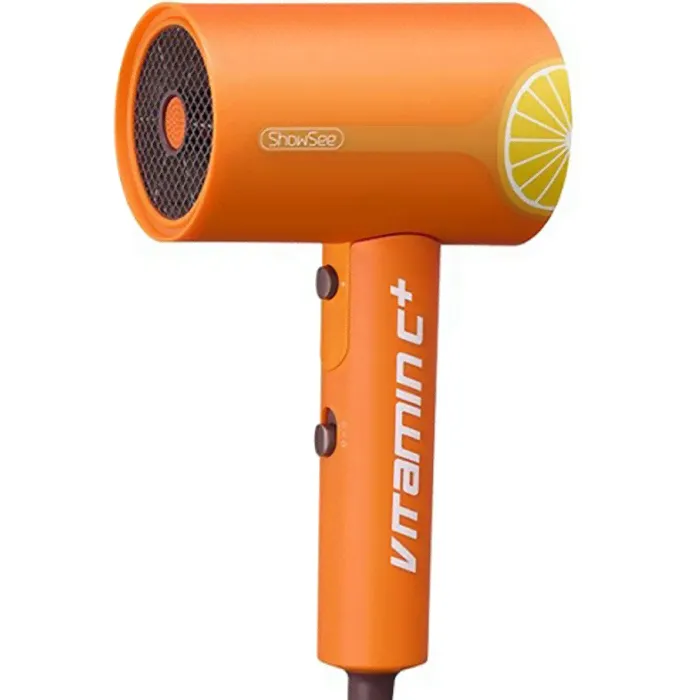 Фен для волос Xiaomi ShowSee Electric Hair Dryer Vitamin C+ (оранжевый)-0