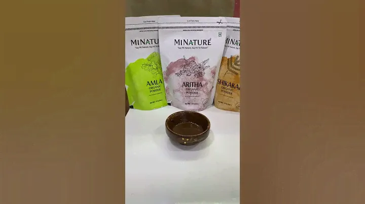 Amla, Aritha and Shikakai for hair| Herbal shampoo| Hair Mask| Reetha| Hair growth mask| MINATURE