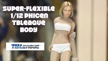 Super-Flexible 1/12 Scale Female Seamless Body Suntan Phicen TBLeague action figure