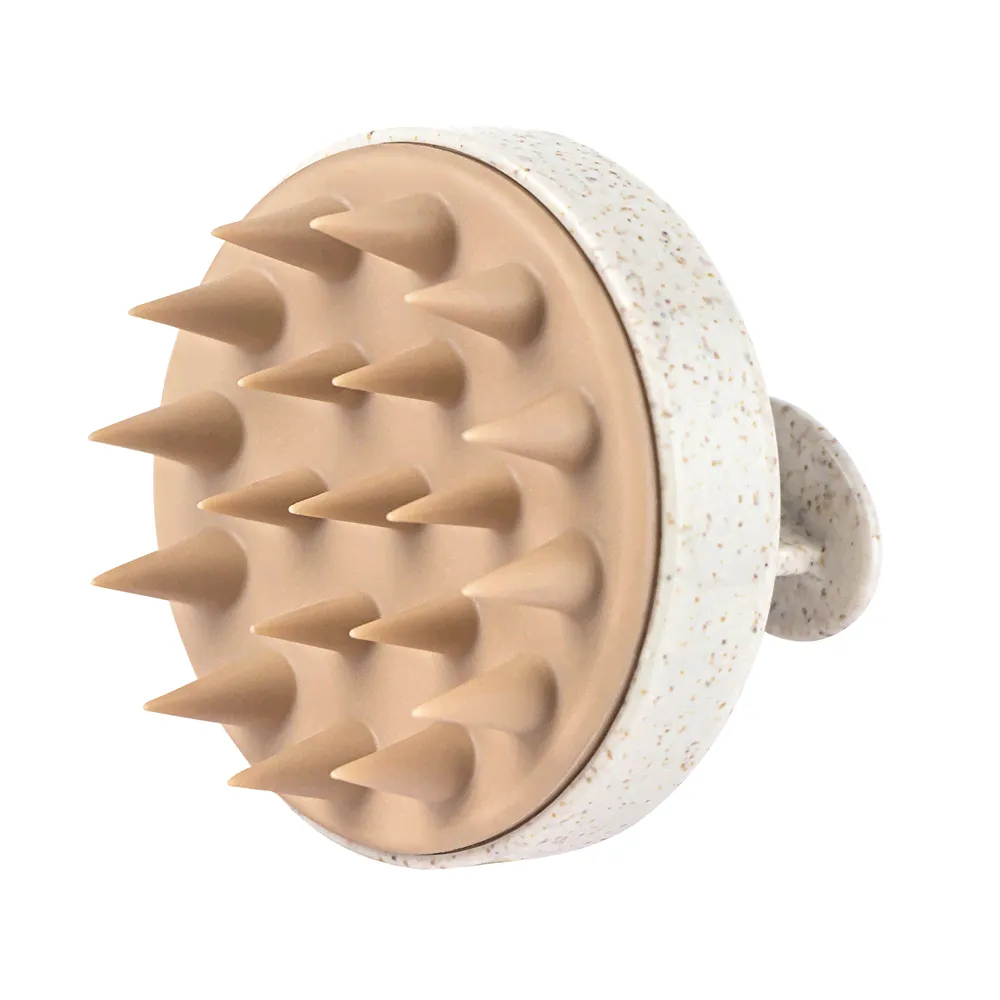 Массажная щетка Von-U Shampoo Brush Maxi-Hair для мытья волос и кожи головы-0