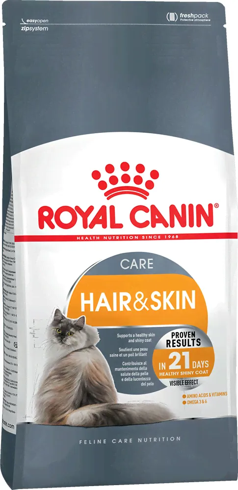 Royal Canin Hair&Skin Care сухой корм для кошек для здоровья кожи и шерсти-0