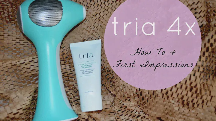 Laser Hair Removal  |  How To Use the Tria 4x