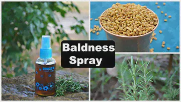 Baldness Cure Hair Regrowth Spray For Men & Women | Alopecia Treatment At Home Naturally