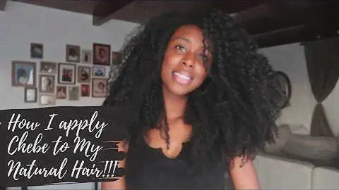 How I Apply Chebe to My Hair!