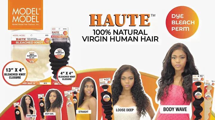 Model Model 100% Natural Virgin Human Hair Bundle - Haute