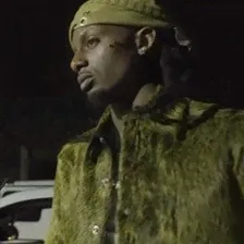Rick Owens Grinch Pony Hair Cropped Jacket