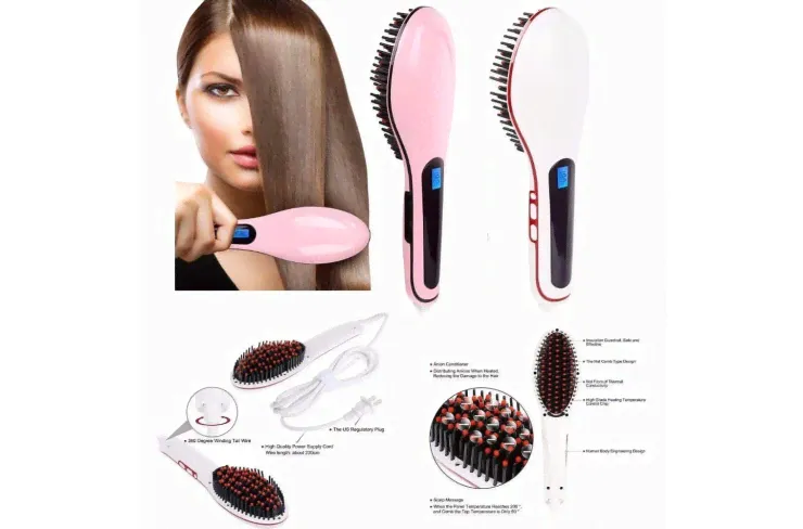Электрическая расческа-выпрямитель Fast Hair Straightener HQT-906-0