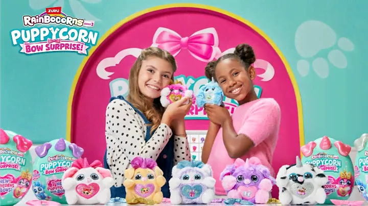 Welcome to the cutest puppycorn salon with all new Rainbocorn Puppycorn Bow Surprise!
