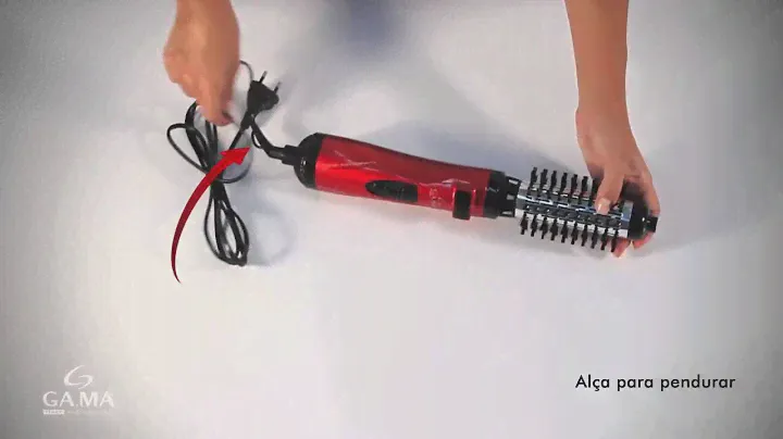 Вращающаяся фен щётка Ga Ma Turbo Ion 2000 Rotating Styler A21 808
