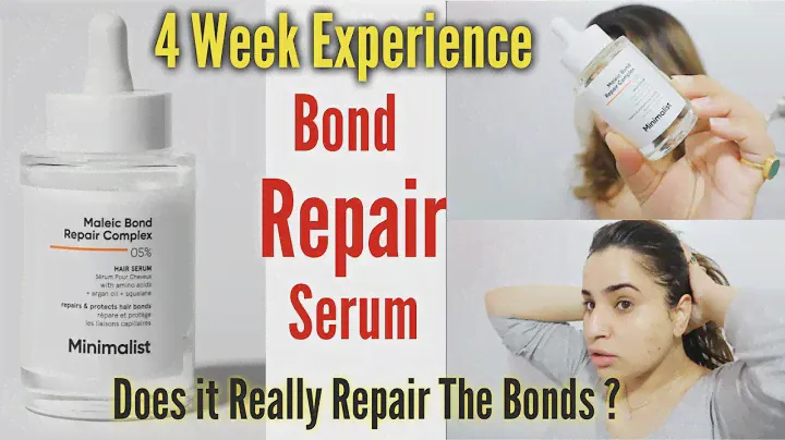 I used minimalist Maleic Bond Repair Complex 5% Hair Serum for 4 weeks