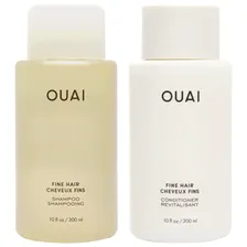 OUAI FINE HAIR SHAMPOO + CONDITIONER 300 SET МЛ/2 ШТ
