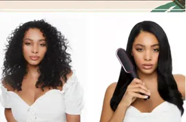 Выпрямитель для волос (расческа) электрическая magic hair brush