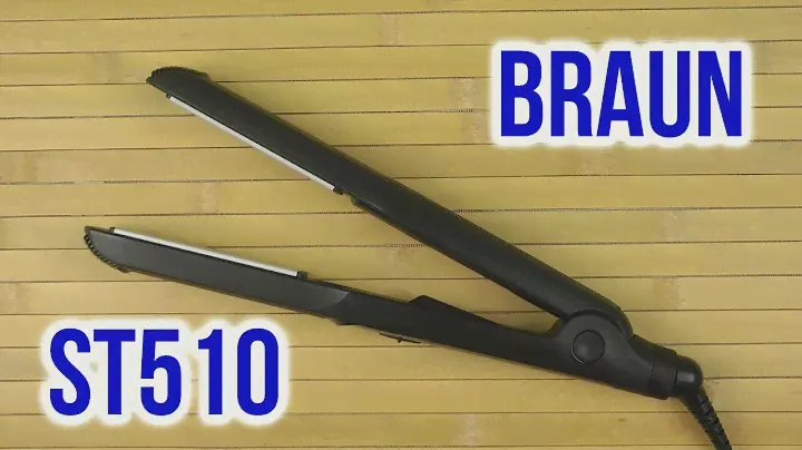 Распаковка BRAUN Satin Hair 5 ST510
