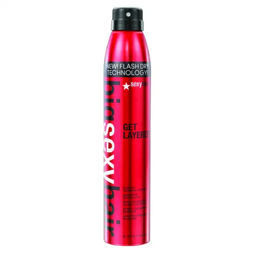 Лак сухой сильной фиксации / BIG 275 мл SEXY HAIR-0