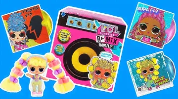 Remix! LoL Surprise Remix Hair Flip Unboxing