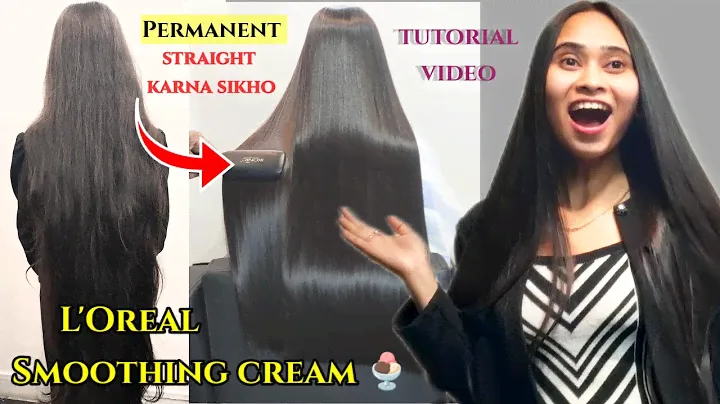 L'Oreal Hair smoothening treatment permanently full process in Hindi / Tutorial by AK Hair studio