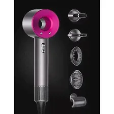 Профессиональный фен для волос iHair-1600 Super Hair Dryer 1600 Вт, 3 режима, 5 магнитных насадок, ионизация воздуха черный