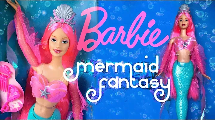 Mermaid Fantasy BARBIE Doll 2002 Unboxing + Review!  | AaronMalibu