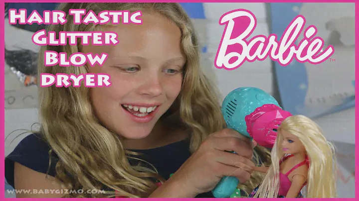 Barbie Hair Tastic Glitter Blow Dryer Review by Junior Gizmo