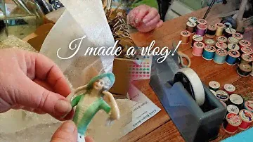 A Day in the Vintage Haberdashery Shop | Meet the Pincushion Half Dolls!