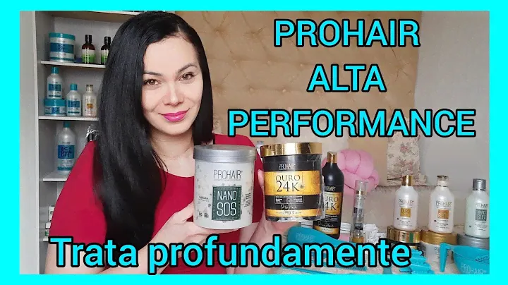 Prohair - Ouro 24k, Banana & Mel, NANO SOS e ACQUALIFT