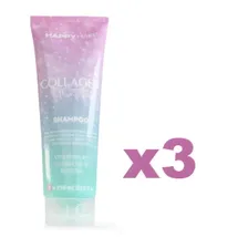 Шампунь Happy Hair Collagen & Biotin 250 мл 3 шт для волос