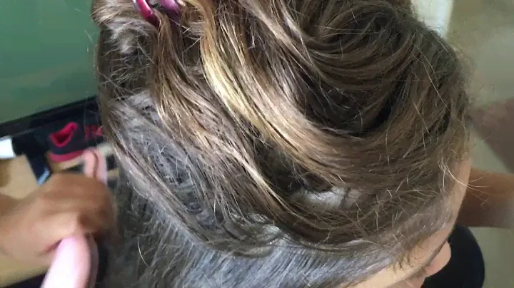 Straightening My Hair With FAST HAIR STRAIGHTENER