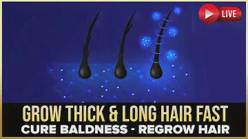 Extreme Hair Growth Binaural Beats | Hormone Stimulation + Color Restoration - Reduce Hair Loss #SG